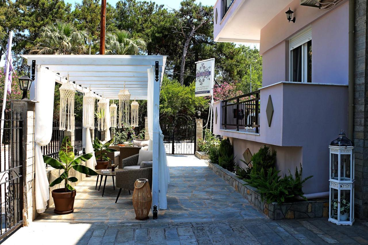 Kristal Hotel Prinos  Bagian luar foto